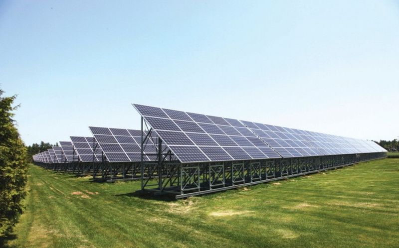 光伏發電設備系統組成，其部分設備的作用